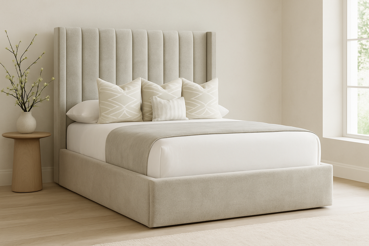 Nueve Winged Bed Frame