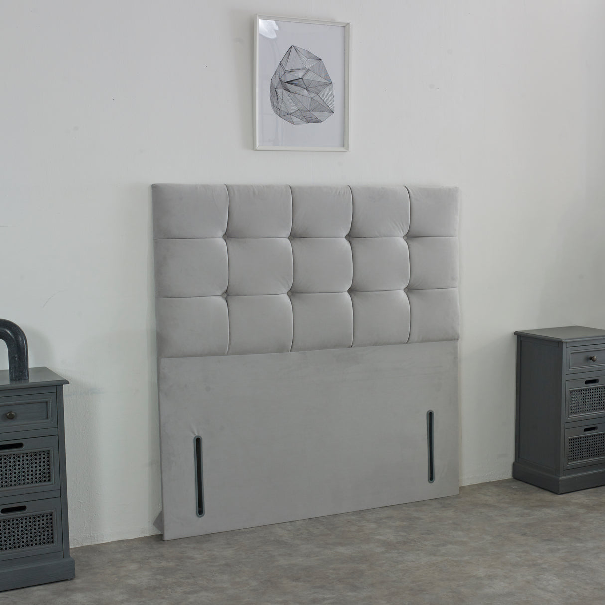 Chelsea Upholstered Floor Standing Headboard