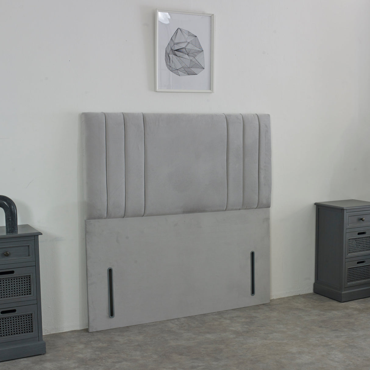 Valencia Upholstered Floor Standing Headboard