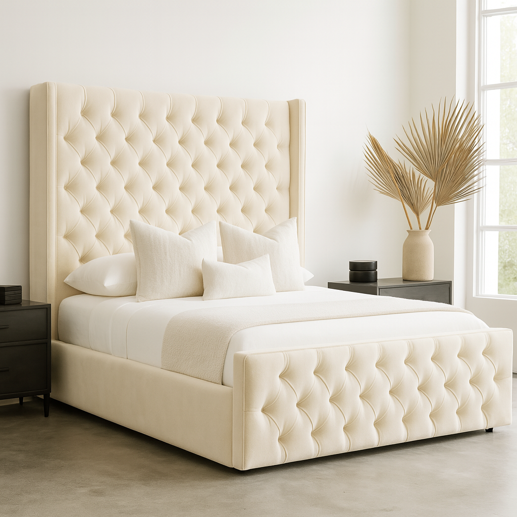 Leran Winged Bed Frame 