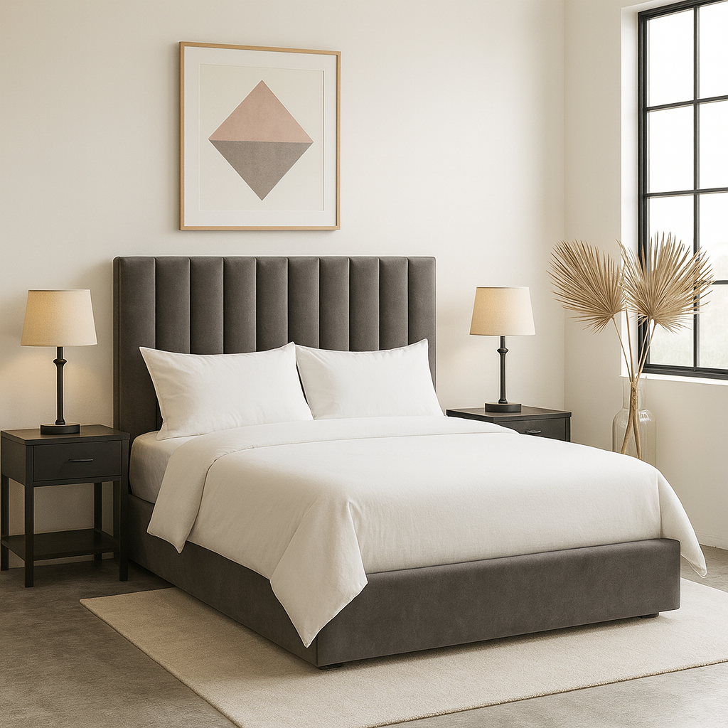 Nueve Panel Bed Frame