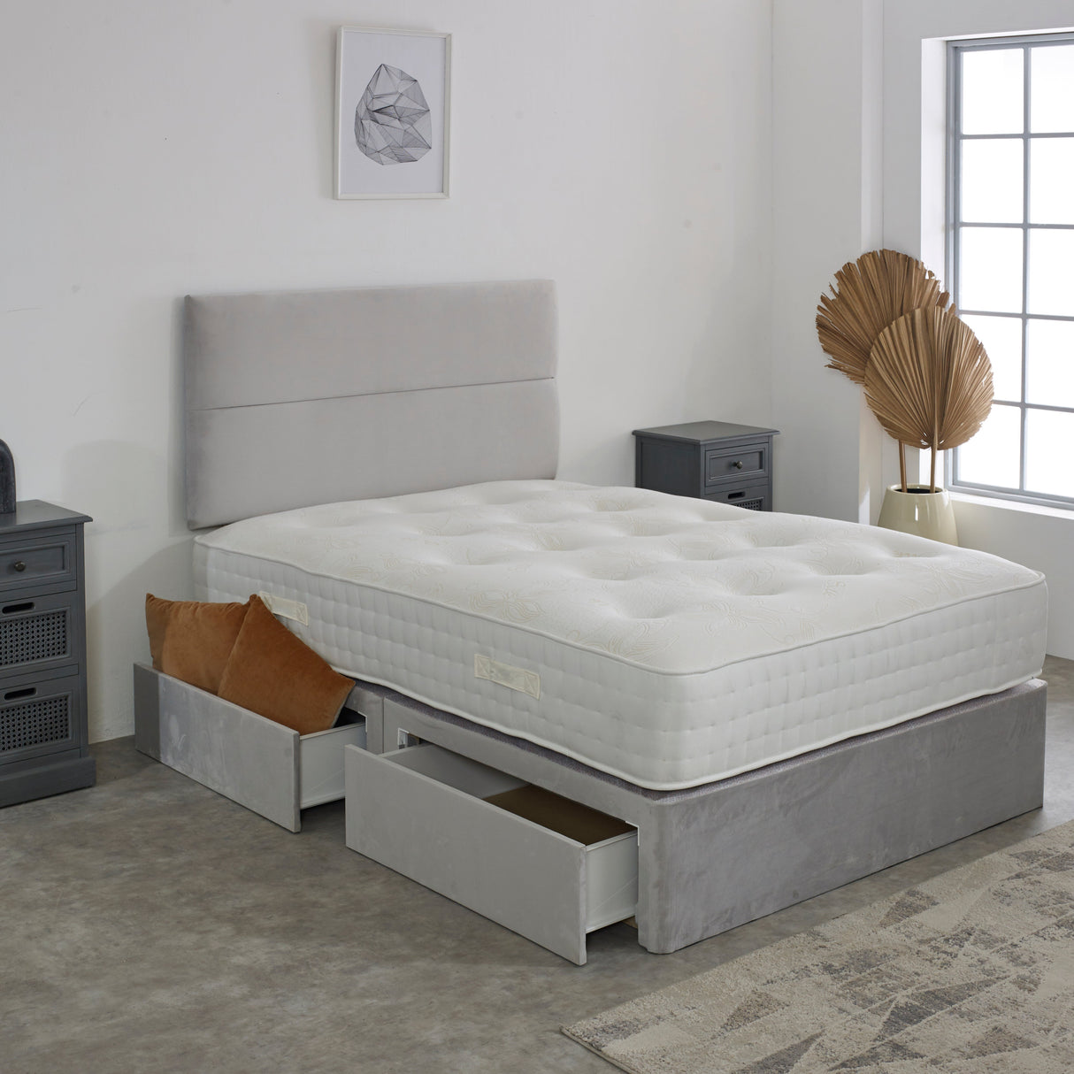 Prague Divan Bed Set 