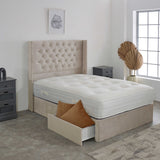 Chesterfield Winged Divan Bed Set 