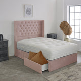 Chesterfield Winged Divan Bed Set 