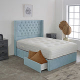 Chesterfield Winged Divan Bed Set 