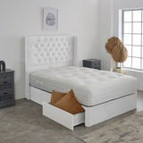 Chesterfield Winged Divan Bed Set 