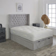 Chesterfield Winged Ottoman Storage Divan Bed 