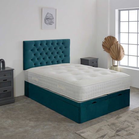 Chesterfield Ottoman Storage Divan Bed Set Divan Bed Direct