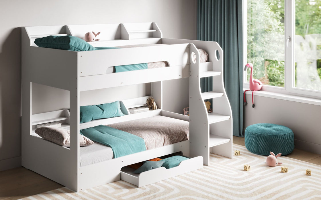 Flick White Bunk Bed
